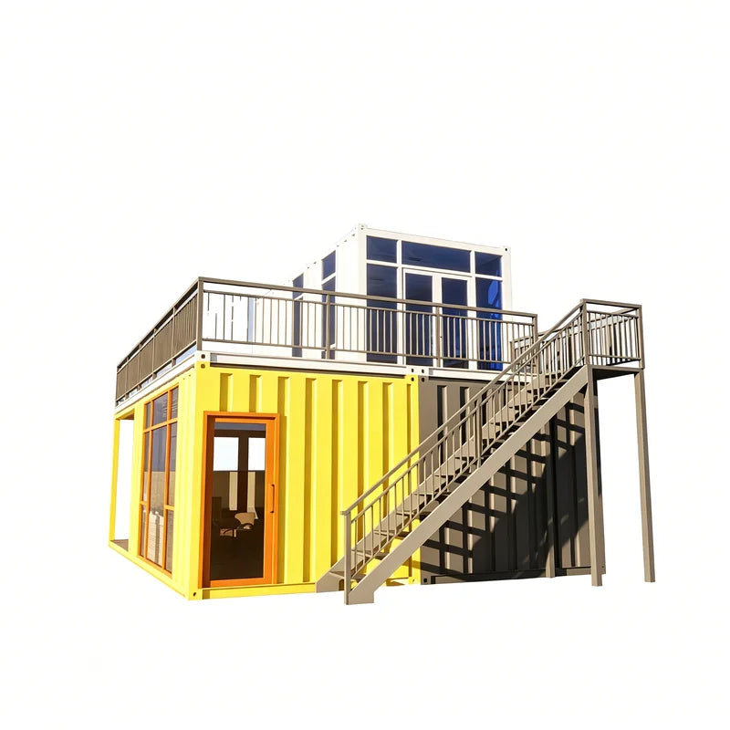 Temporary Housing 20FT 40FT Foldable House Luxury Living Expandable Container House Prefabricated Home