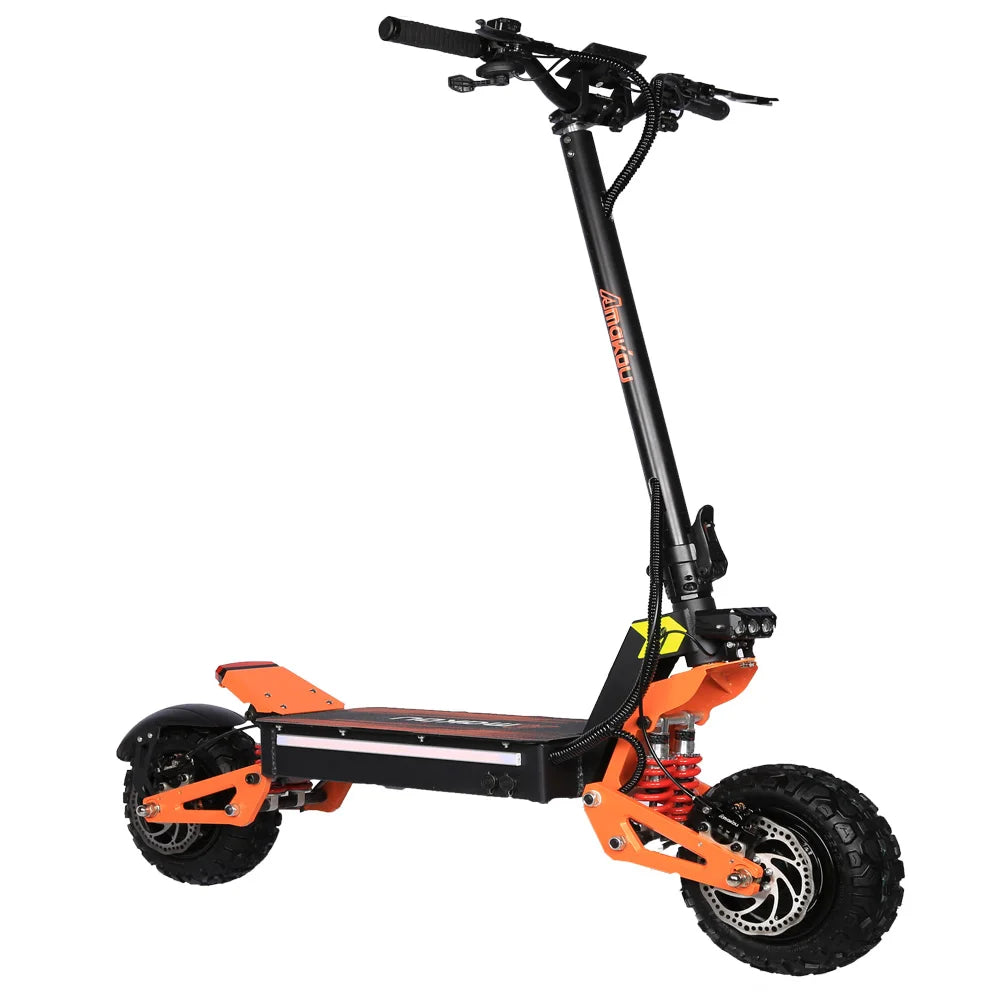 Elektroroller Speed 85KM/H Range 120KM Foldable Dual Motor Electric Scooters 6000W Adult 11 inch Offroad Tire E Scooter
