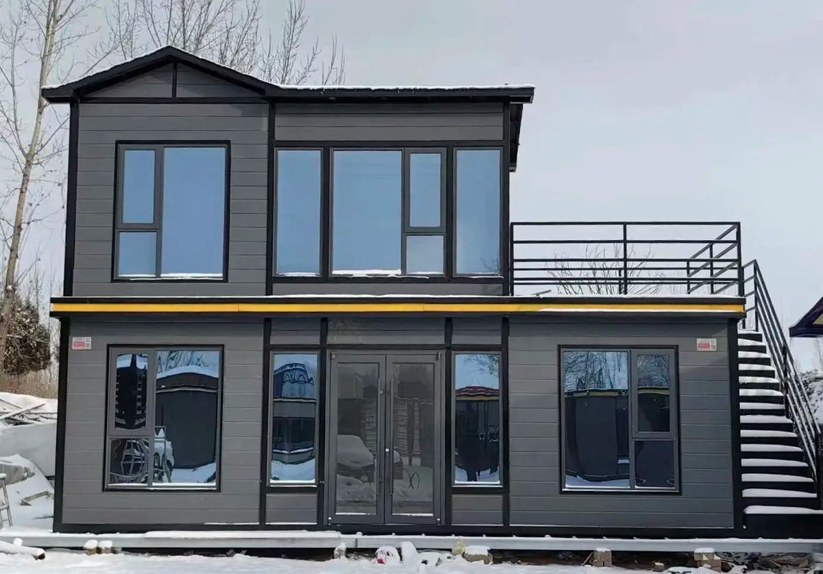 Portable Tiny Container Home 20ft Foldable Prefab House Mobile Office Living Modular Expandable