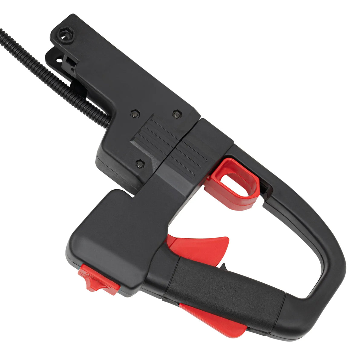22.5cc Gas Hedge Trimmer, 0.65KW 2-Stroke with 23.6in Double-Sided Blade, 90° Rotating Handle, 0.16Gal Fuel Tank