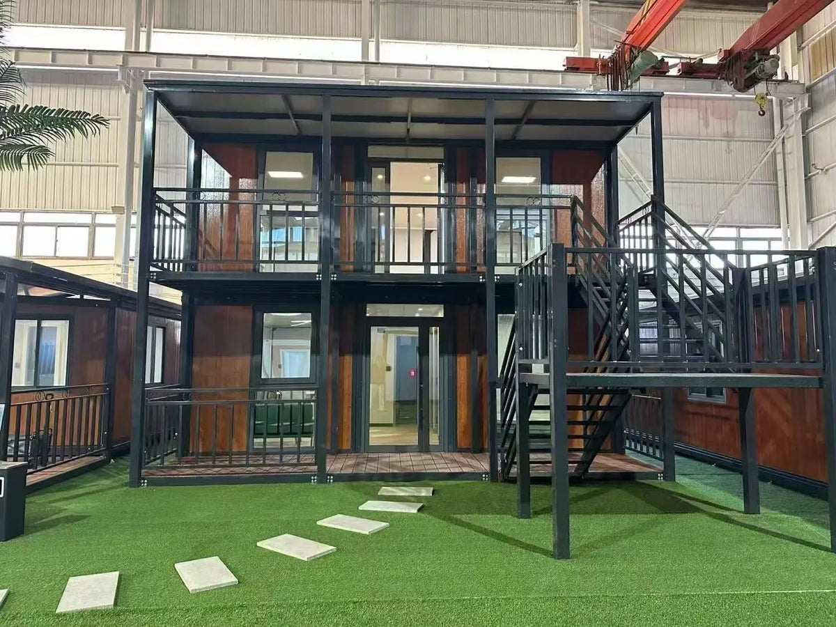 Portable Tiny Container Home 20ft Foldable Prefab House Mobile Office Living Modular Expandable