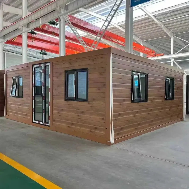 Wholesale Leisure House 2 Story Prefab Tiny Home Outdoor Modern House Mobile Foldable Room Container House Cabins Garden Rooms