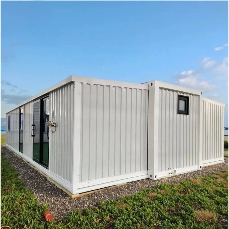 Luxury Casa Prefabricated Folding 20Ft 40Ft Portable Prefab Expandable Container House 2 3 4 5 Bedroom Maison Mobile Tiny Home