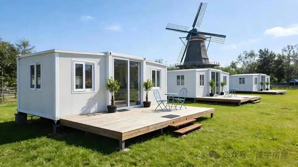 10ft Expandable Modular Prefab House Portable Tiny Home Modern Living Villa