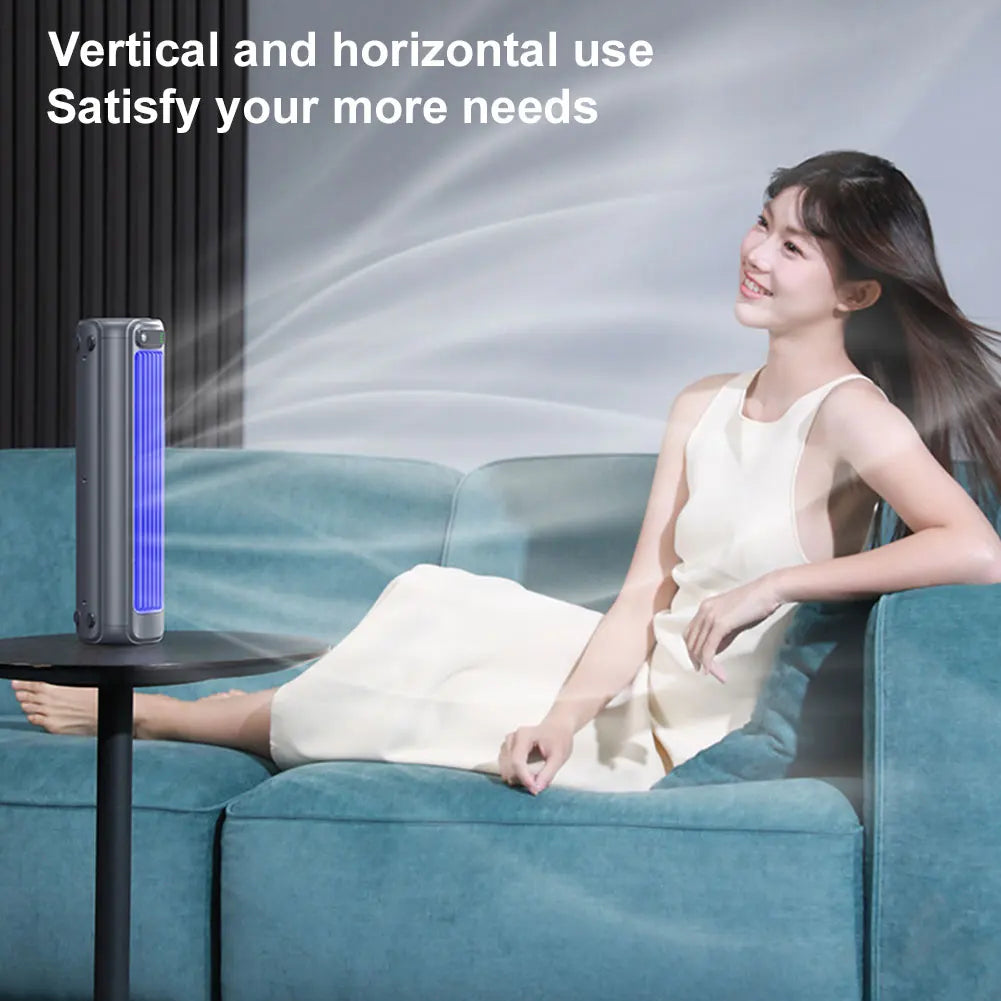 Portable Tower Fan 3 Speeds Personal Fan Quiet Table Fan for Bedroom Living Room Office