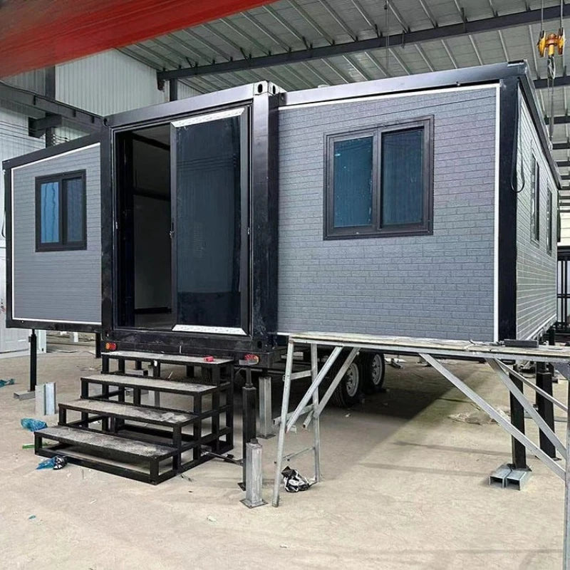 Wholesale 2 Storey Prefabricated Mobile Home Luxury Portable Prefab Modular House Garden Rooms Container House Folding Room